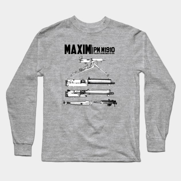 MAXIM HMG Long Sleeve T-Shirt by theanomalius_merch